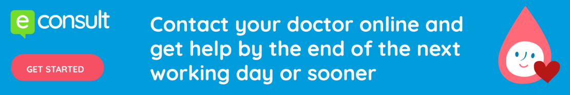 Contact your doctor online and get help the next working day or sooner.